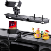 DIAMOOKY front mount installed in Jeep Wrangler secures phone for navigation