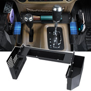 DIAMOOKY front view of console organizer showing neat storage benefit