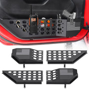 DIAMOOKY front view installed pocket increases usable storage