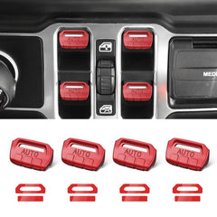 DIAMOOKY front view showing four switch covers, protects switches and upgrades style