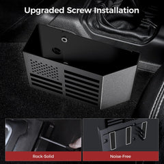 DIAMOOKY top view with stored phone and keys, organized access benefit