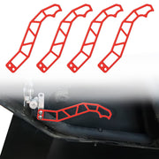 Dicater front view door handle showing robust construction and easy grip benefit