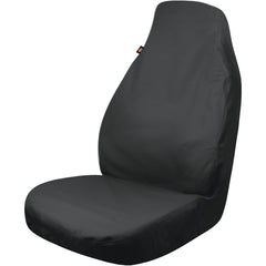 Dickies front seat cover view showing full protection and durable finish