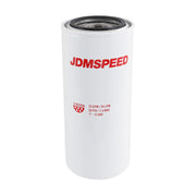 DICMIC front view of spin-on fuel filter showing canister and label for quick identification