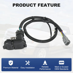 DICMIC wiring leads and plugs showing sufficient length for routing