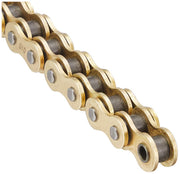 DID 520ERVT-120 front packaging showing gold finish and included master link benefit durability