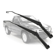 Dilomber front wiper arms packaging showing full kit and benefit of complete replacement