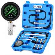 DISEN full kit laid out showing all 14 pieces for fast engine diagnostics