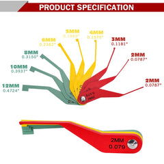 DITKOK close-up of metal blades highlighting durable steel construction and accuracy