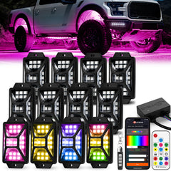 DITRIO front view of 12 pods showing full underglow and improved visibility
