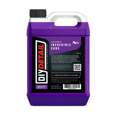 diy detail front label on 128oz bottle shows product identity and benefits