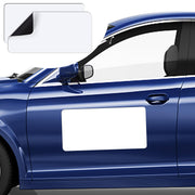 DIYMAG front view of 24x12 car magnet showing clean printable white surface and fit