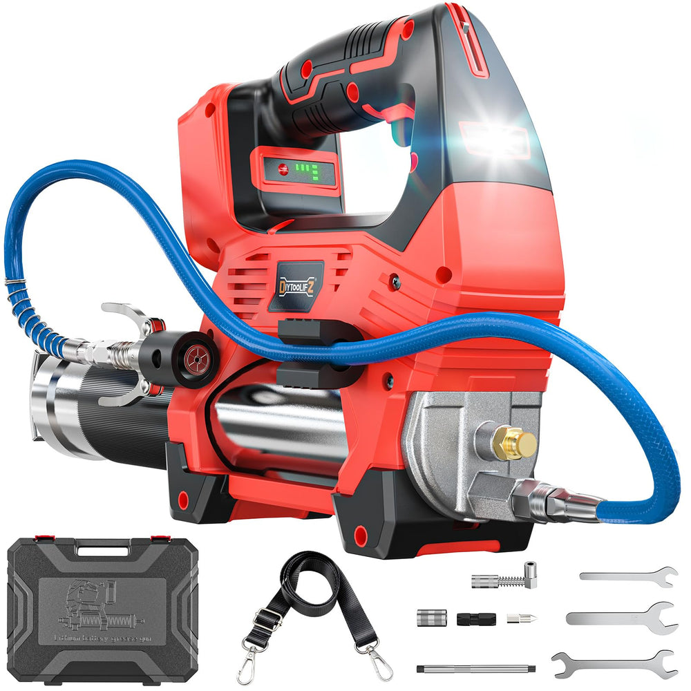 DIYtoolifz front view showing compact high-pressure gun for durable use