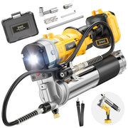 DIYtoolifz front view of grease gun showing compact design and quick setup