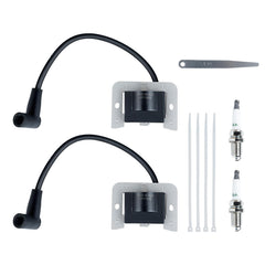 DKIIGAME front view ignition coil kit showing ready-to-install parts and fit