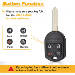 DLGHPO back label view showing FCC ID and fitment for quick vehicle match benefit