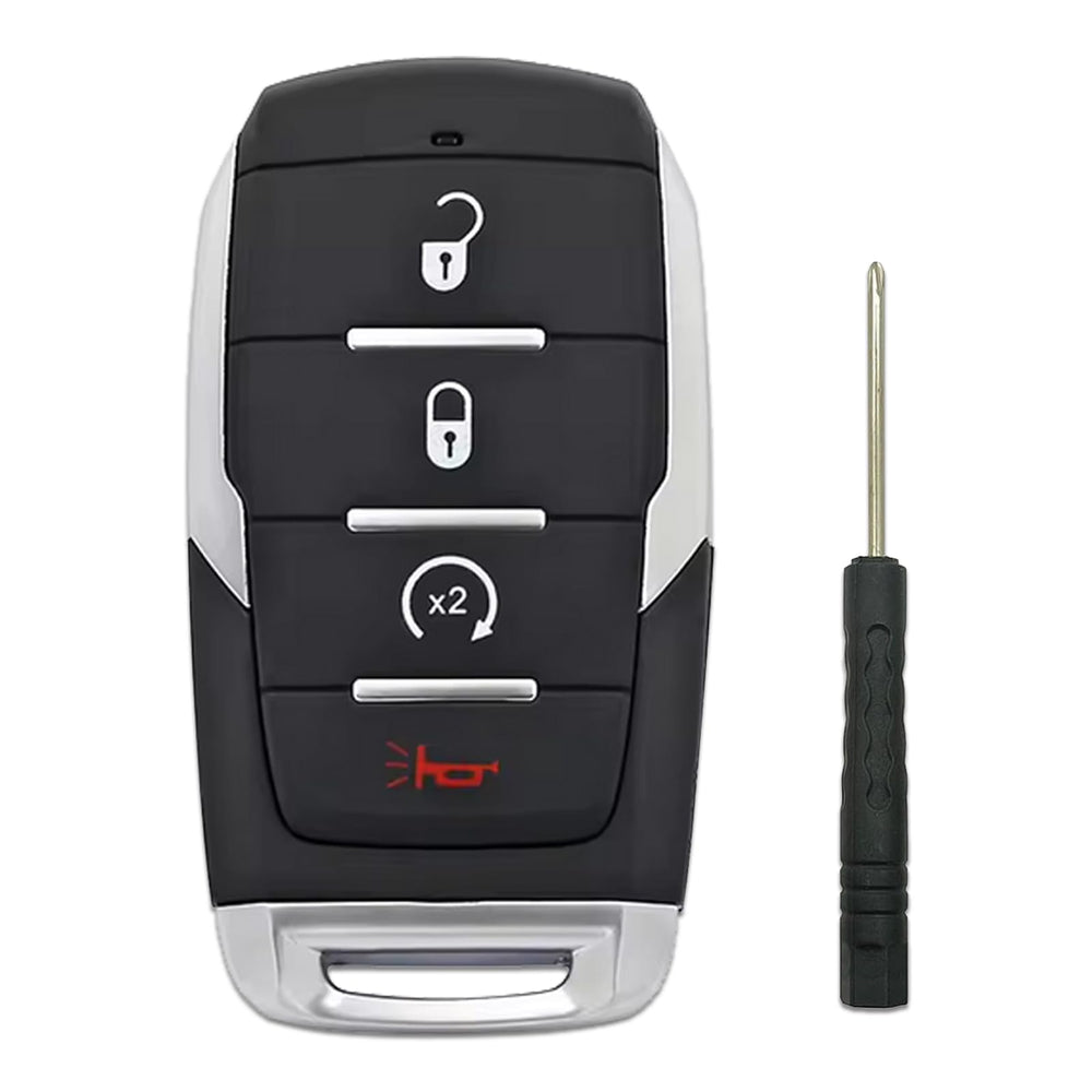 DLGHPO front view of replacement shell showing accurate button layout benefit