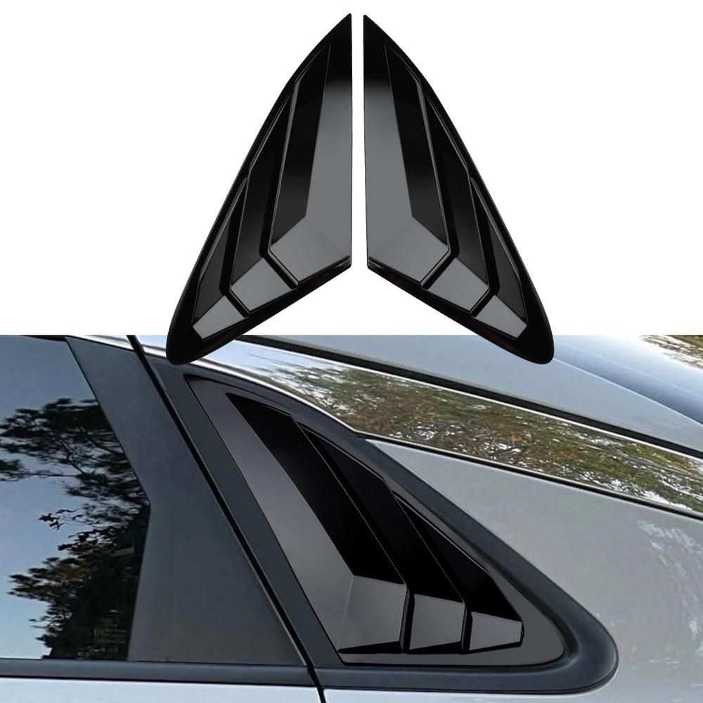 DLOVEG louvers front packaging showing pair and accessories for quick install