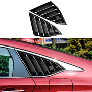 DLOVEG front view louvers showing sport styling benefit