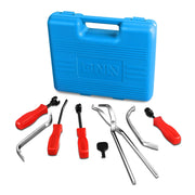 DNA MOTORING brake kit front packaging shows organized tools and compact case benefit quick access