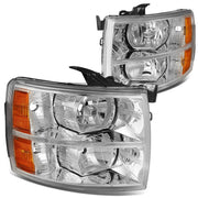 DNA MOTORING front assembly showing chrome finish and amber marker for updated look