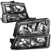 DNA MOTORING front assembly pair showing clean black/clear finish and improved aesthetics