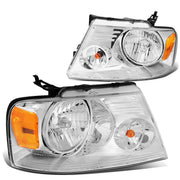 DNA MOTORING front view chrome amber headlights showing refreshed appearance and fit