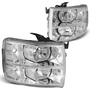 DNA MOTORING front view of chrome headlights showing clean fit and refreshed look
