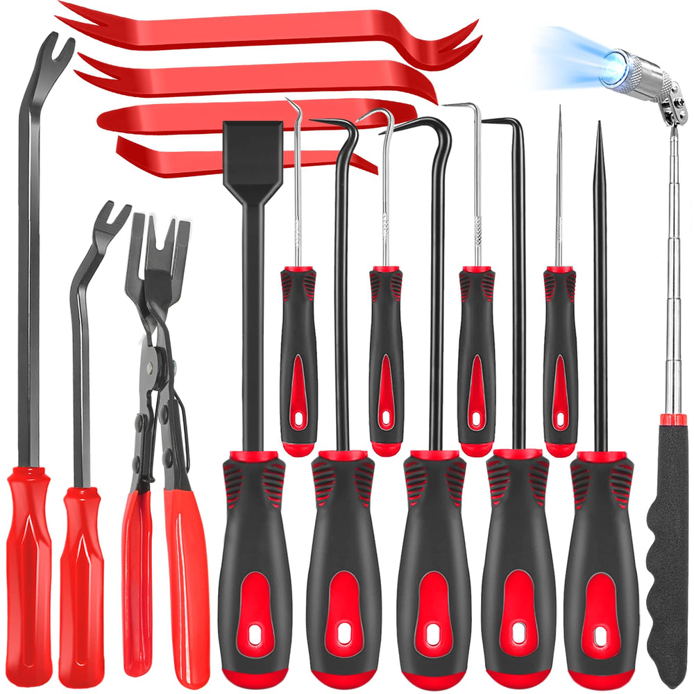 Doaho front layout pouch showing organized tool set and easy transport benefit