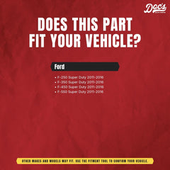 Doc's Diesel label closeup showing fitment info and verified efficiency for confidence