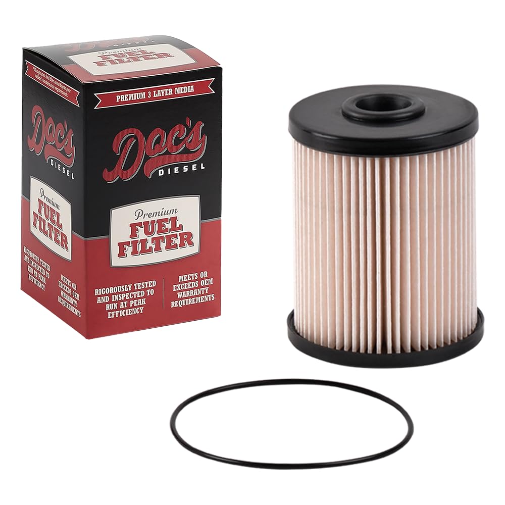 Doc's Diesel front packaging for Ram 5.9L Cummins showing product branding and fitment benefits