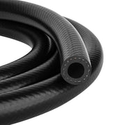 dojobkinb front view of coiled fuel hose showing label and length, durable performance