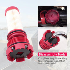 Dokili detailed view of preinstalled O-ring seal for leak-free performance