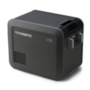 Dometic CFX5 25L front view showing compact portable cooler and rugged casing benefit