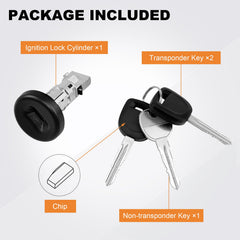 DORAIBACE ignition cylinder installed in vehicle demonstrating restored turn and start function