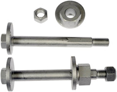 Dorman kit components laid out next to a ruler showing correct size and parts