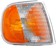 Dorman front passenger assembly front view showing complete lamp and mount for reliable replacement
