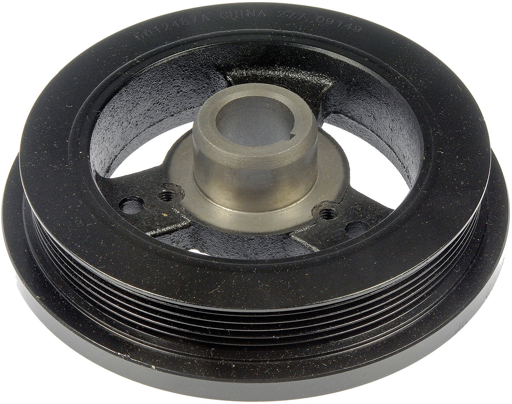 Dorman 594-018 front view showing full balancer assembly and mounting benefits