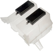 Dorman 603-057 front reservoir view showing OEM-style fit benefit