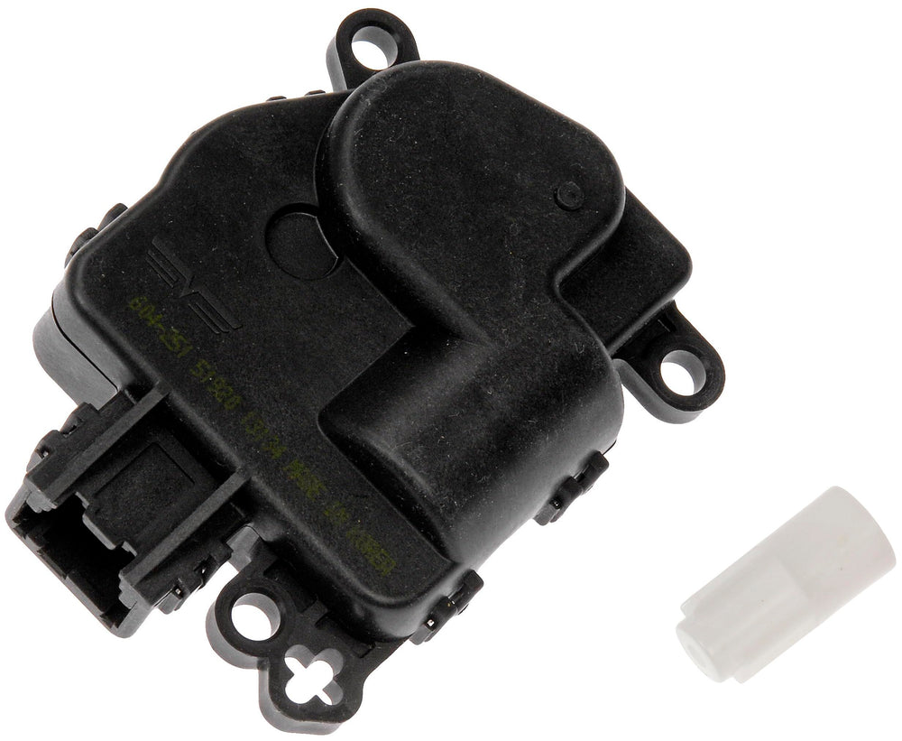 Dorman 604-251 front view showing actuator housing and mounting points for straightforward replacement