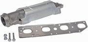 Dorman 674-685 front profile showing flange and bolt pattern for accurate fit