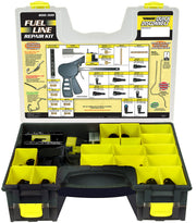 Dorman 800-300 kit front packaging showing organized 104-piece set and tools for quick repairs