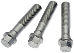 Dorman 917-517 front wheel hub bolt front view showing fit and finish for reliable attachment
