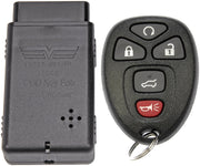 Dorman 99154 front view showing five buttons and OEM-style design benefit quick replacement