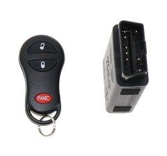 Dorman 99164 programmer plugged into OBD-II port for fast DIY setup benefit
