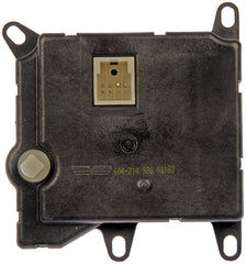 Dorman actuator connector close-up highlighting plug match and easy install benefit