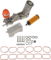 Dorman aluminum housing front view showing durable replacement benefit