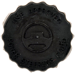 Dorman cap size comparison next to ruler showing accurate dimensions for proper fit