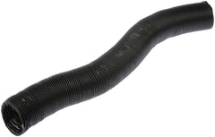 Dorman defroster hose front view showing full length and diameter benefit: reliable airflow