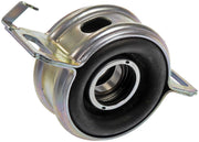 Dorman front view of center support bearing showing mounting bolts and fitment benefit